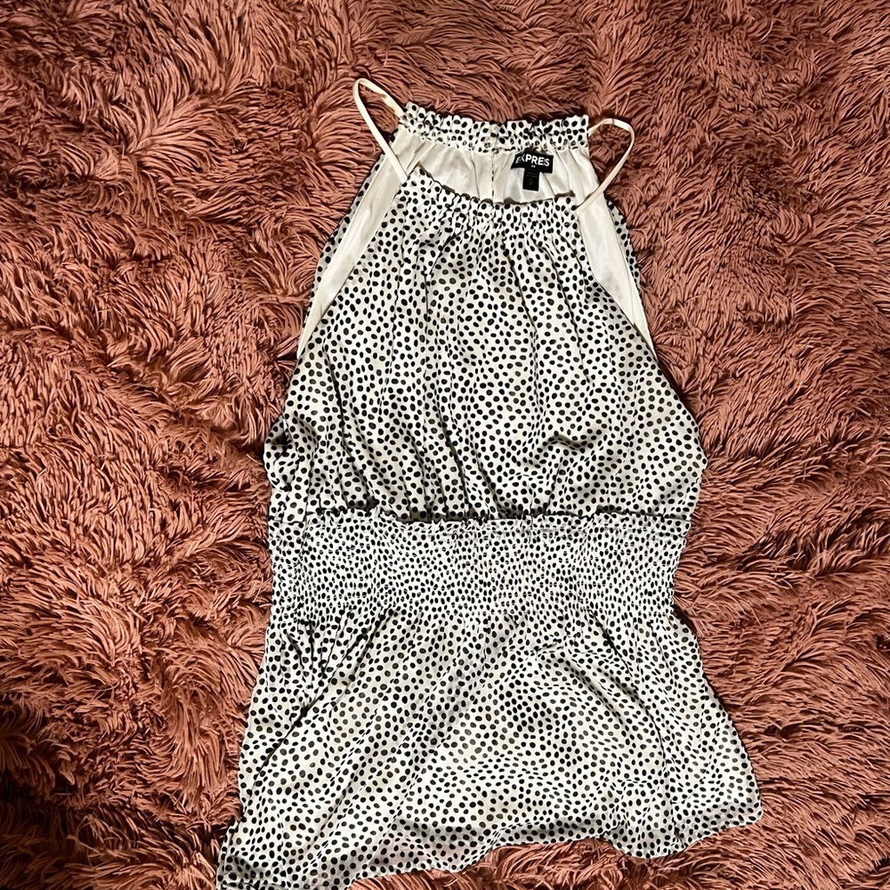 Express Polka Dot Tank